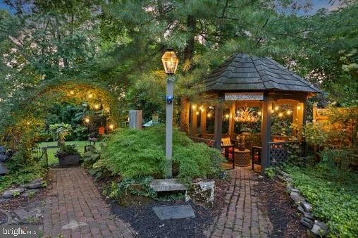 view of home's community featuring a gazebo