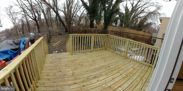 view of deck