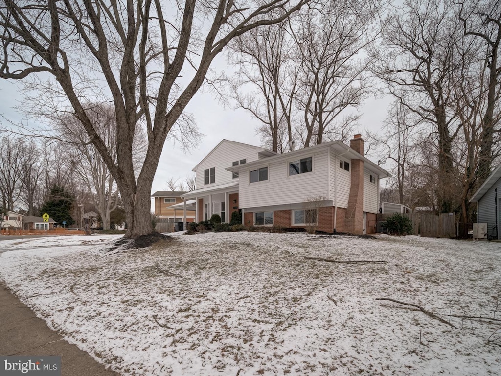 view of back of house