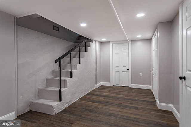 interior space with wood-type flooring