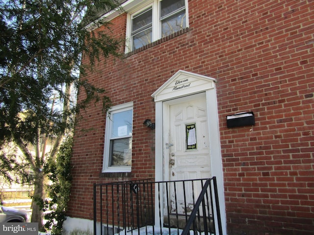 view of entrance to property