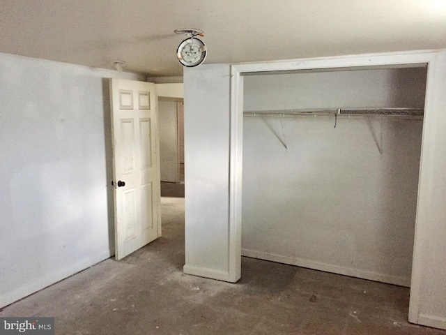 view of closet