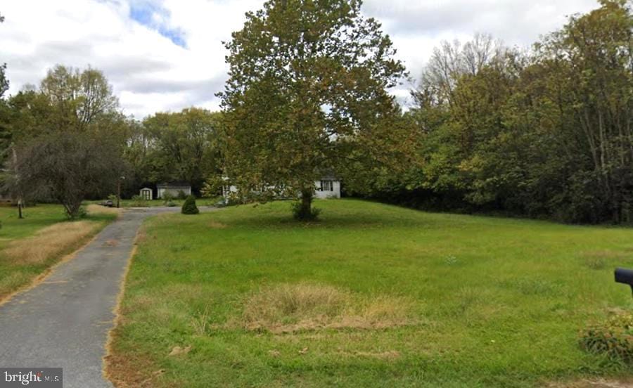 view of home's community with a yard