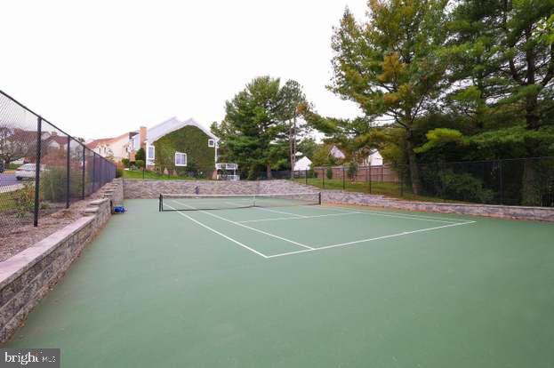 view of sport court