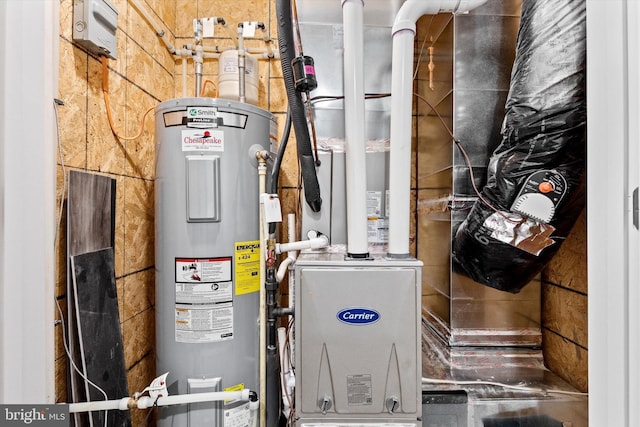 utilities with electric water heater