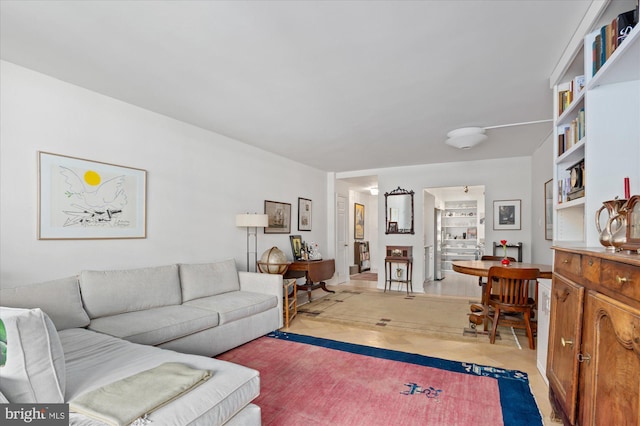 view of living room