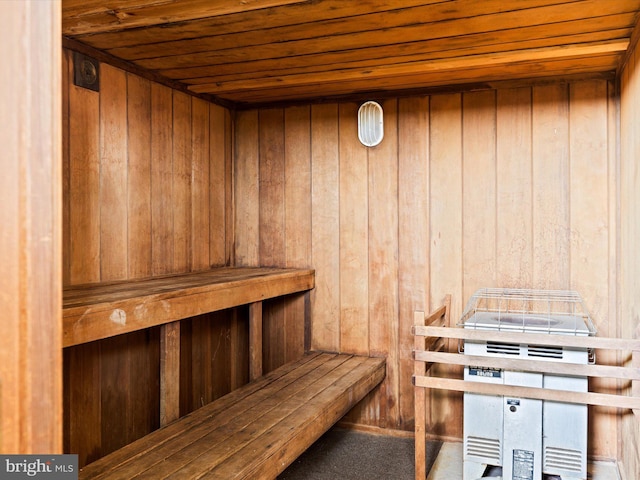 view of sauna / steam room