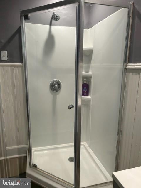 full bath with a stall shower