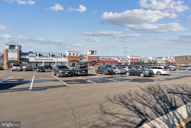 view of car parking