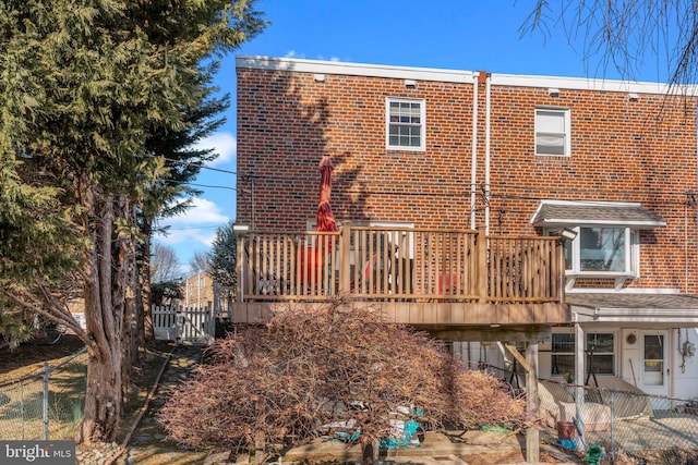 view of rear view of house