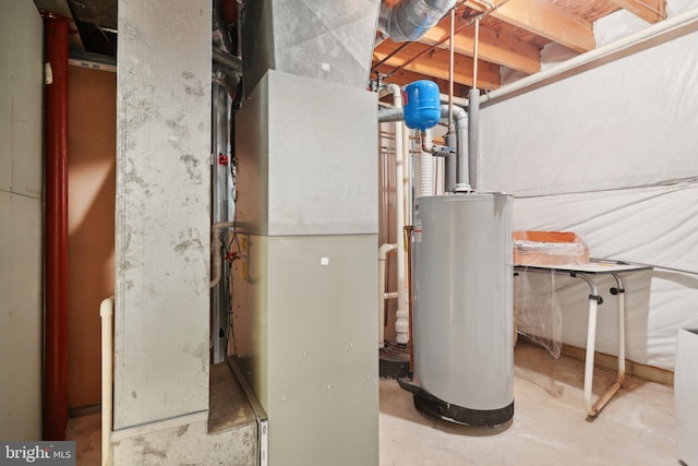 utilities with water heater