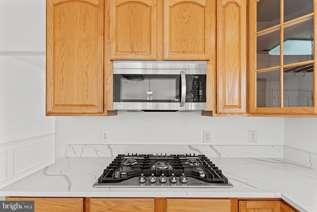 kitchen with stainless steel appliances