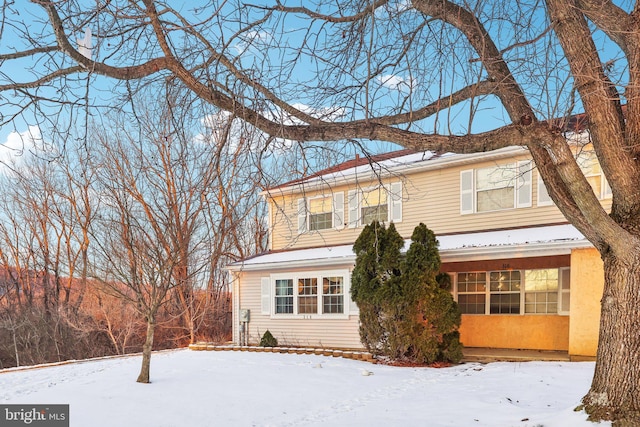 view of front of house