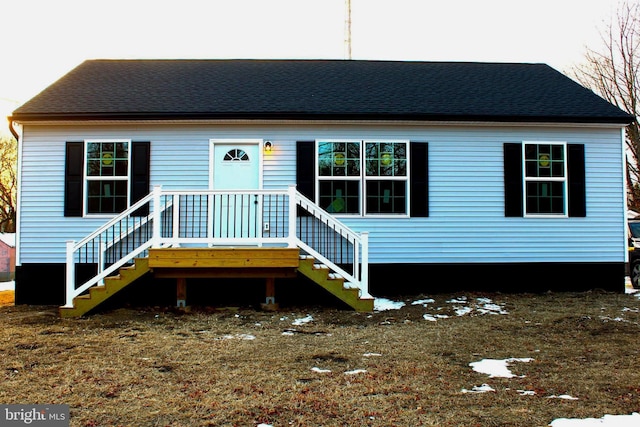 view of front of house