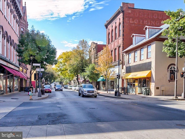 view of street