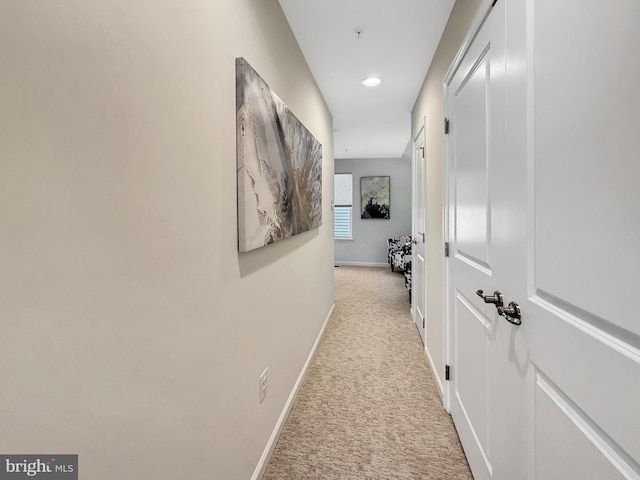 932 Still Pond Dr, Glen Burnie, MD 21060 - corridor with baseboards and light colored carpet