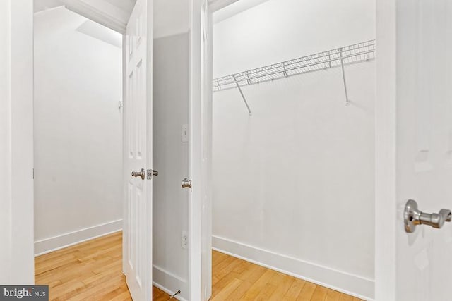 view of closet