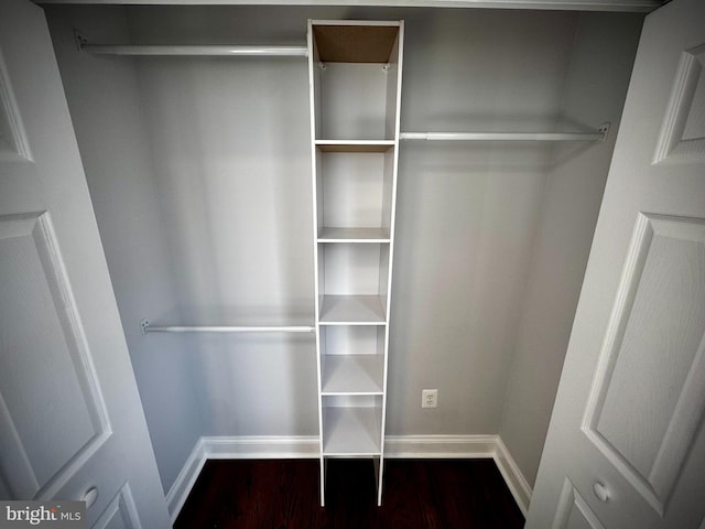 view of closet