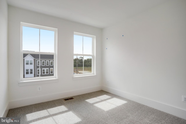 empty room with carpet