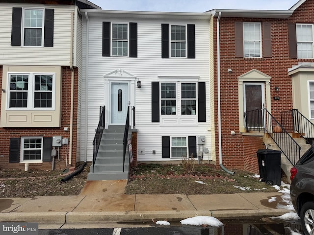 view of townhome / multi-family property