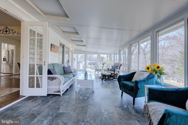 sunroom with a wealth of natural light