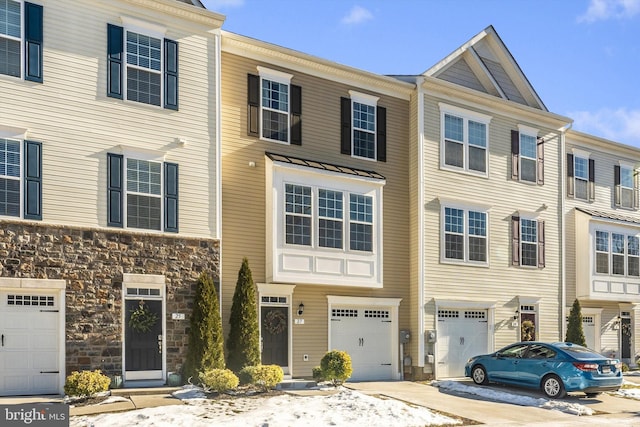 view of townhome / multi-family property