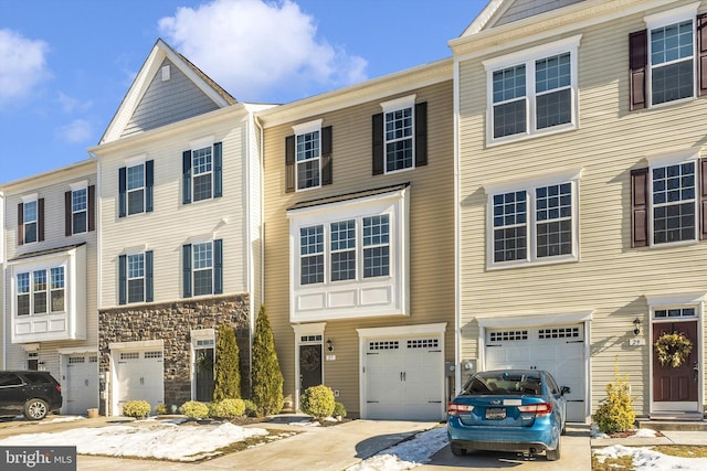 view of townhome / multi-family property