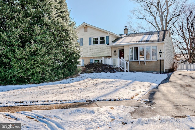 1 Keats Dr, Claymont, DE 19703 - view of tri-level home