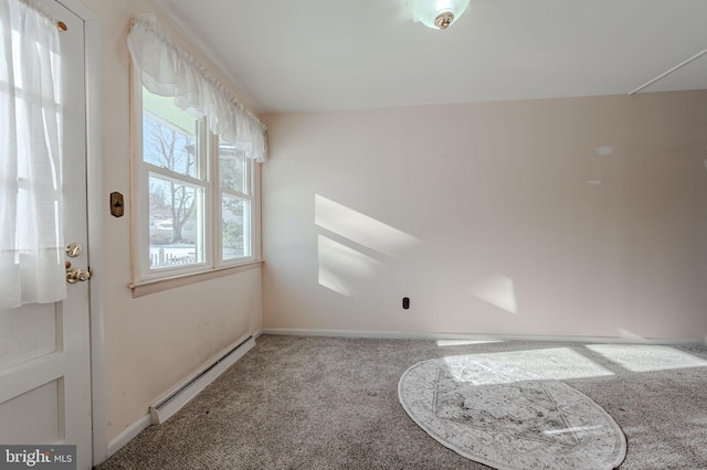 1 Keats Dr, Claymont, DE 19703 - empty room with carpet and baseboard heating