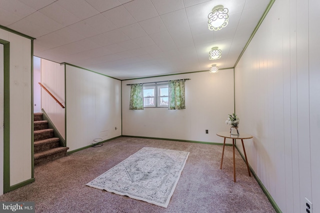 1 Keats Dr, Claymont, DE 19703 - interior space featuring crown molding and carpet floors