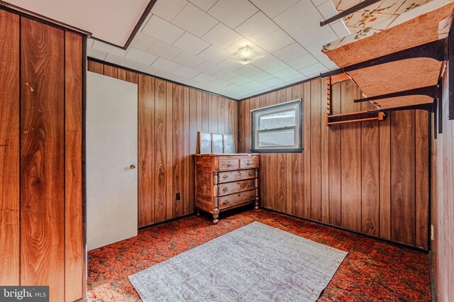 1 Keats Dr, Claymont, DE 19703 - bedroom with wood walls