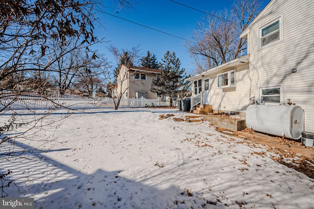 1 Keats Dr, Claymont, DE 19703 - view of yard layered in snow