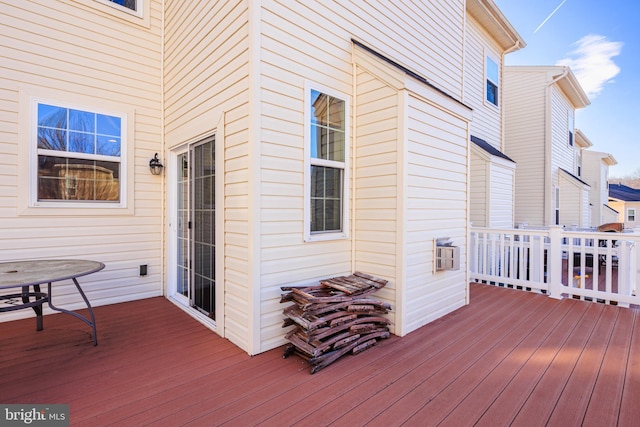 view of deck