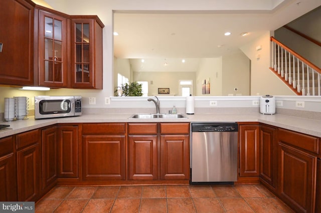 kitchen featuring sink and stainless steel appliances