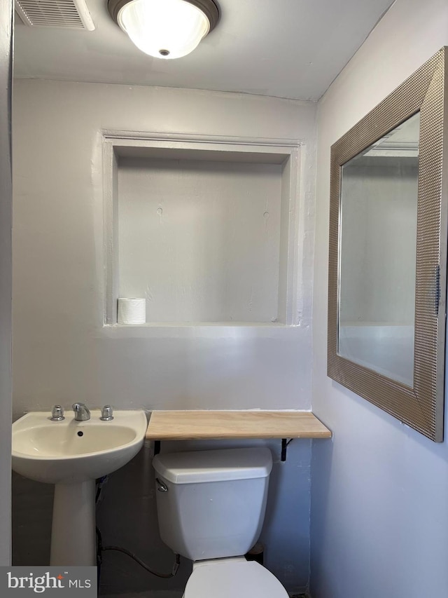 bathroom with toilet