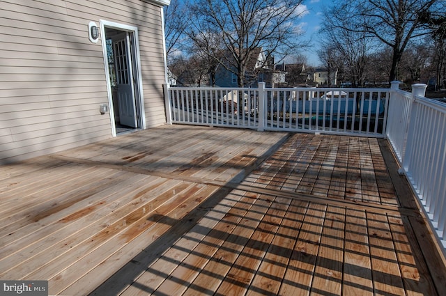 view of deck