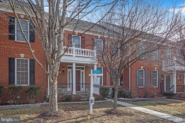 view of townhome / multi-family property