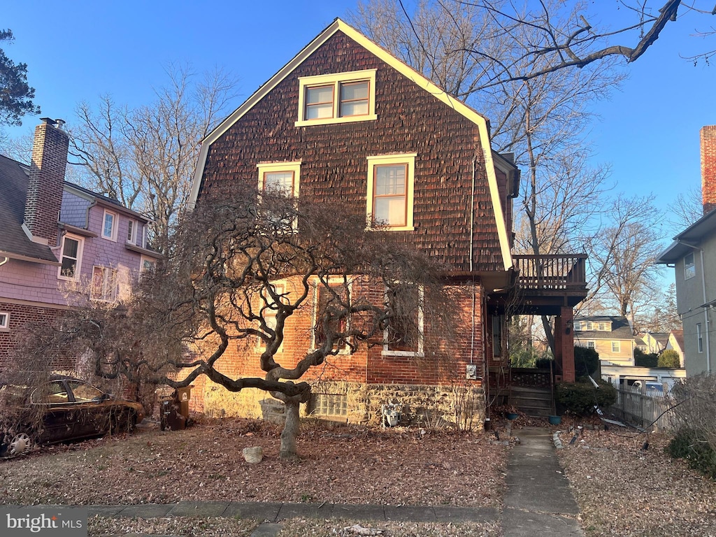 view of front of house