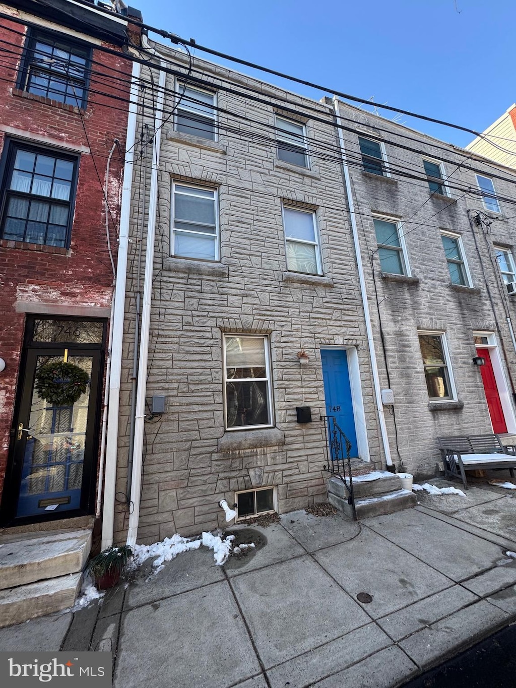 view of townhome / multi-family property