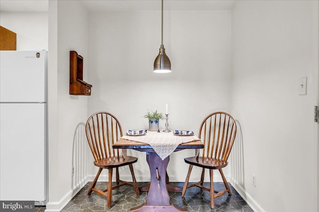 view of dining room