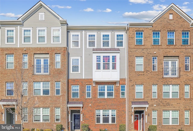 view of townhome / multi-family property