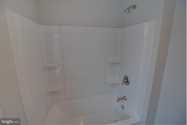 bathroom featuring bathing tub / shower combination