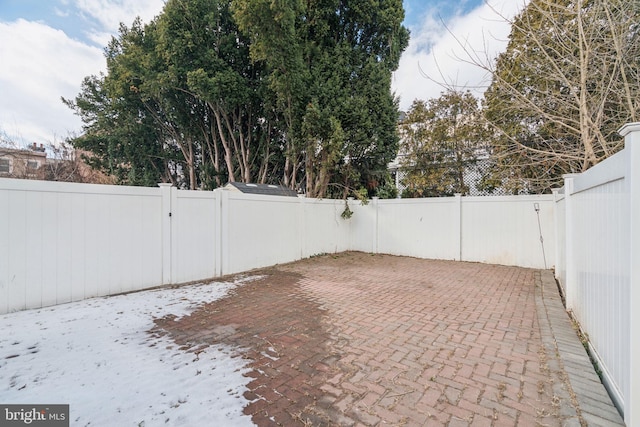 exterior space with a patio area