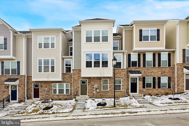 view of townhome / multi-family property