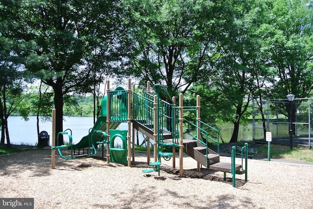 view of play area