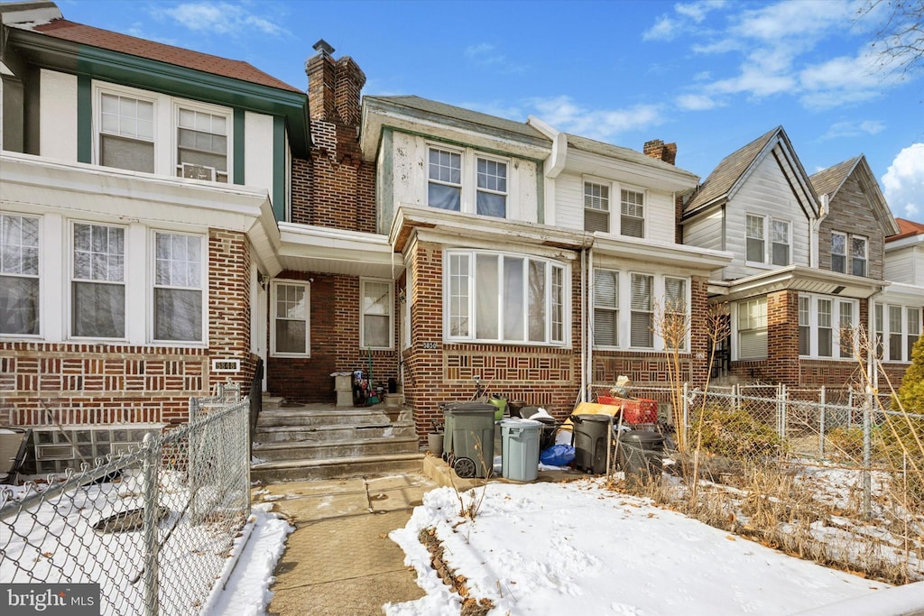 view of townhome / multi-family property