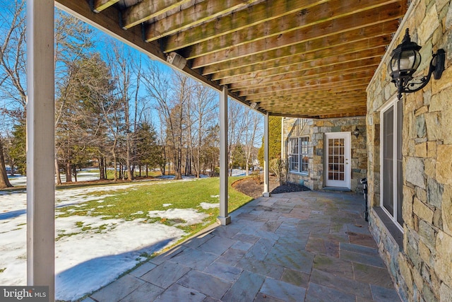 view of patio