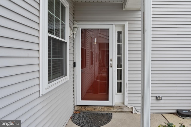 view of entrance to property