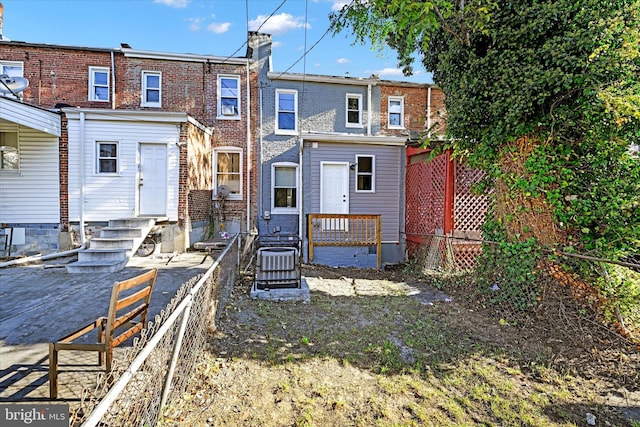 view of rear view of property