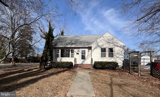 view of front of house